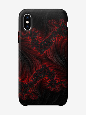Black & red pattern case photo review